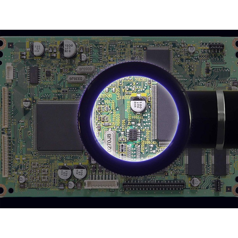 ENGINEER SL-36 Illuminated 5X Magnifying Inspection loupe with Integrated 'Graduated'