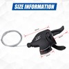 WEEROCK Bike Shifter Lever 6 Speeds Right Thumb Gear Shift