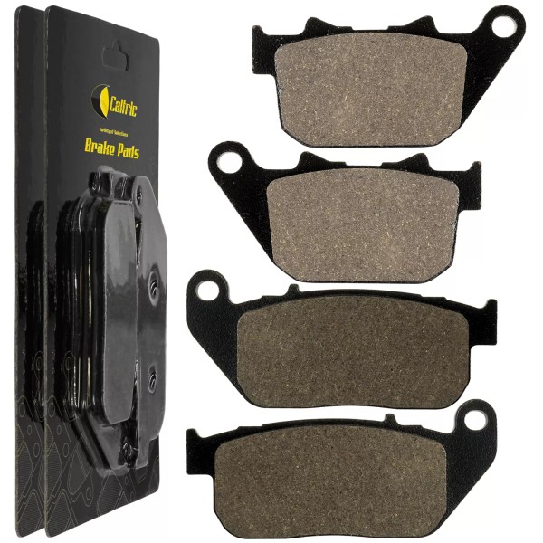 Caltric Front Rear Brake Pads for Harley Davidson Xl883N Xl