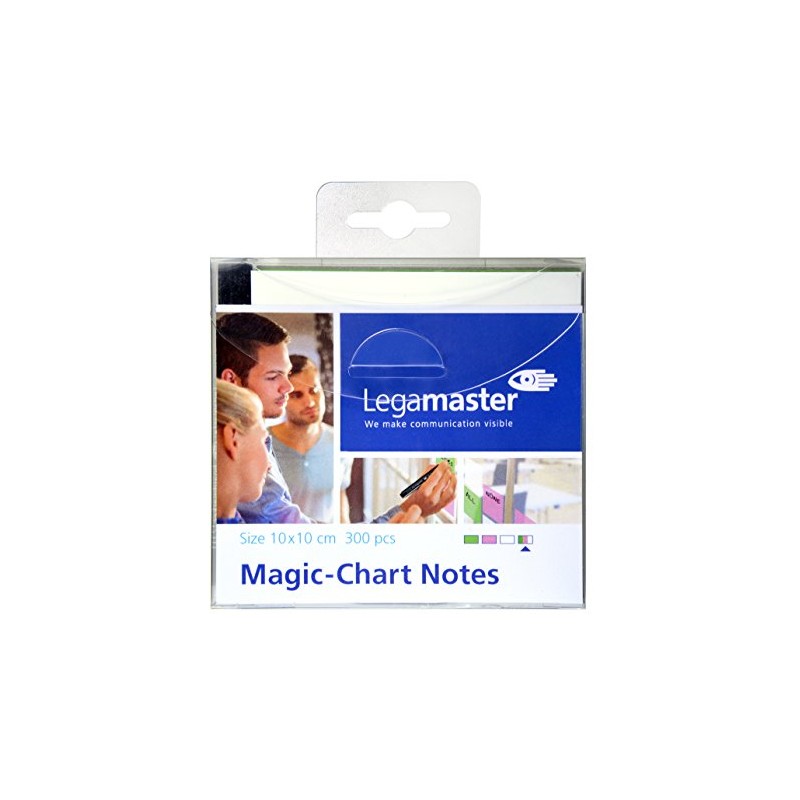 Magic-Chart Notes 10x10cm 300 Pieces Assorted 7-159599
