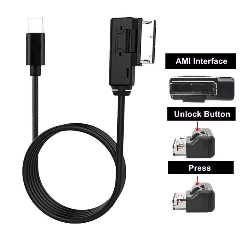 MESINURS AMI MMI MDI Audio Music Interface Aux Cable Chaging