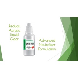SHEBA NAILS Odor Out Acrylic Liquid Neutralizer 1/2oz Strawberry Scent- Minimizes Acrylic Liquid Monomer Odor