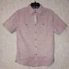Flag and Anthem Button Down Dress Shirt Mens Size S