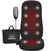 Snailax Massage Seat Cushion with 10 Vibration Motors, Back Massager