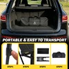ARURU 50" Large Folding Camping Table with Adjustable Hight Legs