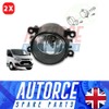 AUTORCE 2 PCS Front Bumper Fog Light Lamp For LAND