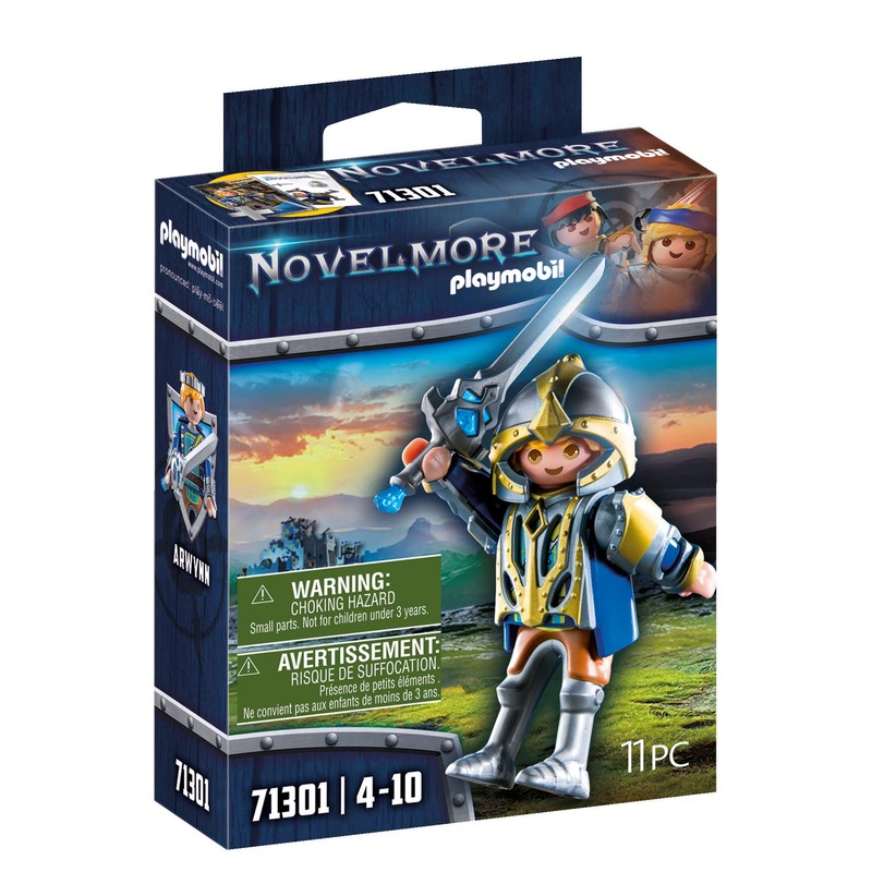 PLAYMOBIL Novelmore 71301 Novelmore - Arwynn with Invincibus, from 4
