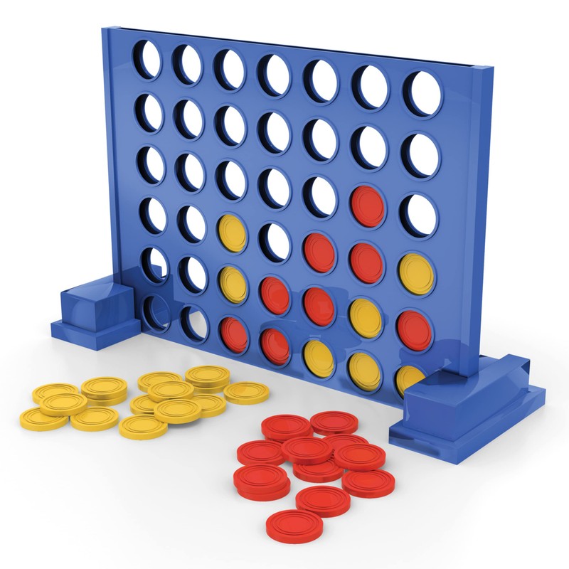 Spin Master Cardinal, Juego de Mesa Cuatro en Línea para