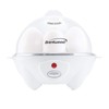 Brentwood TS-1045W Electric 7 Egg Cooker with Auto Shut Off,
