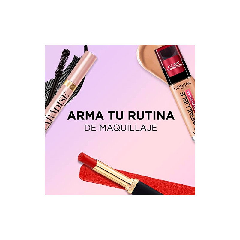 L'Oreal Paris, Kit Mascara Lash Paradise Waterproof + Color Riche