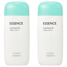 Misha Missha All Around Safe Block Essence Sun Milk EX SPF50+ PA+++, 70ml, 2 pieces / 미샤 올 어라운드 세이프 블록 에센스 선 밀크 EX SPF50+ PA+++, 70ml, 2개