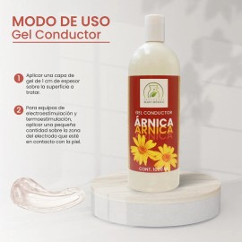 Gel Conductor De Árnica Facial & Corporal Aparatología 1 L