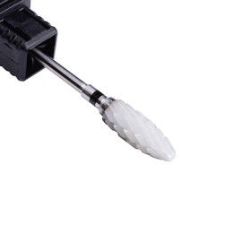 Ceramic Nail File Drill Bit Professional 3/32" Rotary Burr for Nail Art Salon Extra Corse-XC Grit