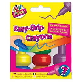 ARTBOX Easy Grip Crayons 7/PK