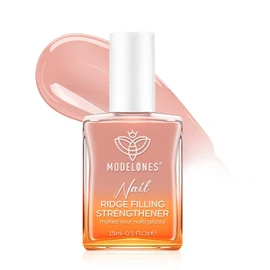 Modelones Nail Hardener Extra Strong 8-in-1, Nail Care Products, Nail Hardener for Brittle Nails, Groove Filler, Nail Repair, Nail Growth Formulas, Nail Strengthener, Nail Hardener, Base Coat 15 ml