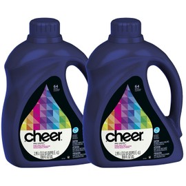 Cheer HE Liquid Detergent - Fresh Clean Scent - 100 Fl Oz (Pack of 2)
