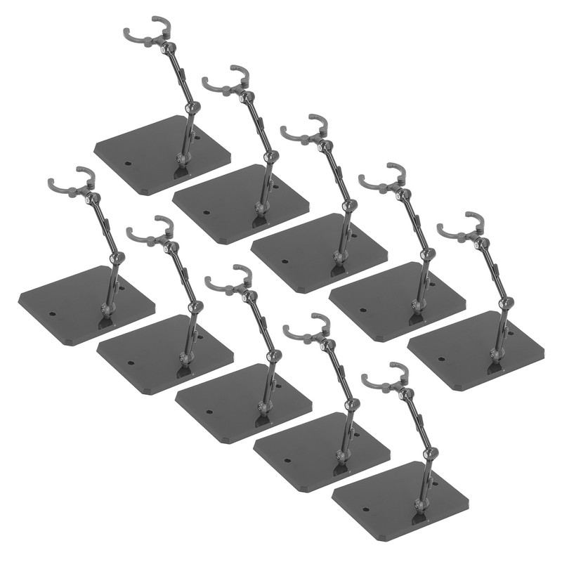 10 Pcs Figure Model Stand High Stability Figure Display Holder