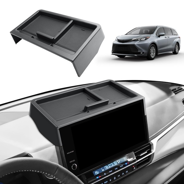 2025 Sienna Dash Console Organizer Tray - Behind Screen Organizer
