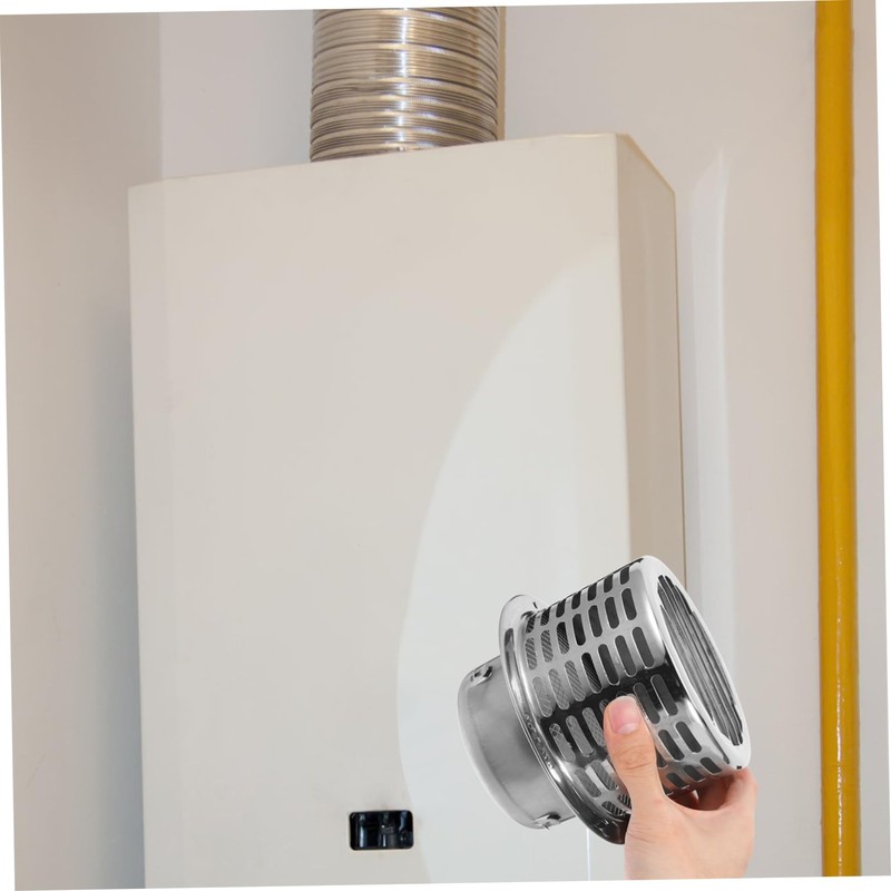 BESPORTBLE Outside Chimney Cap Stainless Steel Chimney Flue Cap Efficient