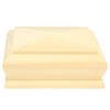 Pine Pyramid Newel Cap 90mm Full – Square Cap for