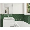 DEWOO Peel and Stick Subway Backsplash Green Kitchen Bathroom Rectangle