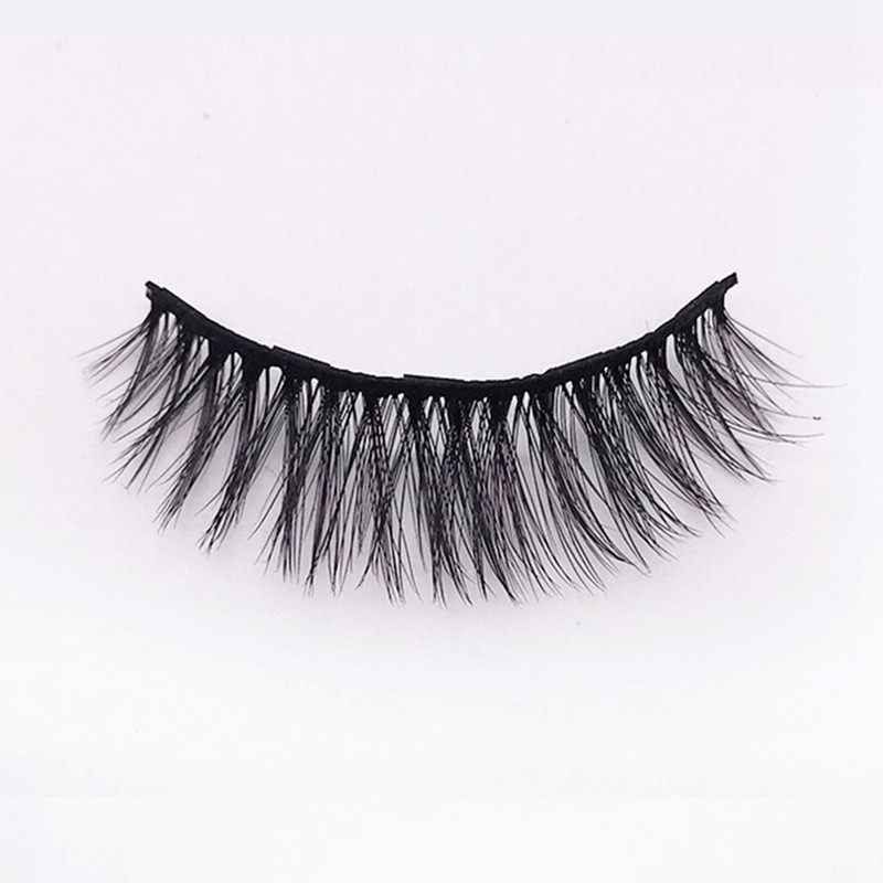 20pcs Magnetic 3D False Eyelashes Reusable Fluffy Magnetic Artficial Lashes