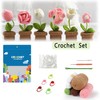 DIY Beginner's Crochet Kit: 6-Piece Set with Yarn, Easy Instructions