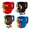 MUG Taza Cafe Bloques Construccion Creativo Figuras Vaso Mug