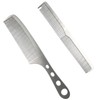 2 Pcs Metal Comb, Stainless Steel Fine Tooth Comb Set,