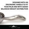 LabRat Supplies 5 oz Stainless Steel Scoop, 8.25” L x