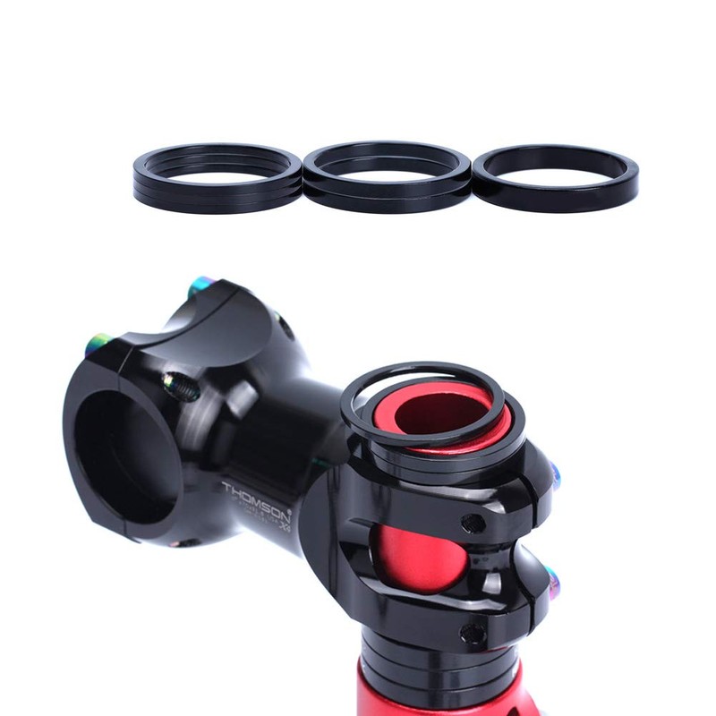 8 PCS Bicycle Headset Spacer Bike Handlebar Stem Spacers Threadless