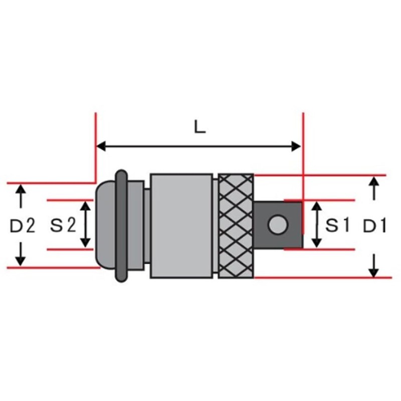 Aida Tsubaki Model Rock Slide Adapter for Impact PSA-4
