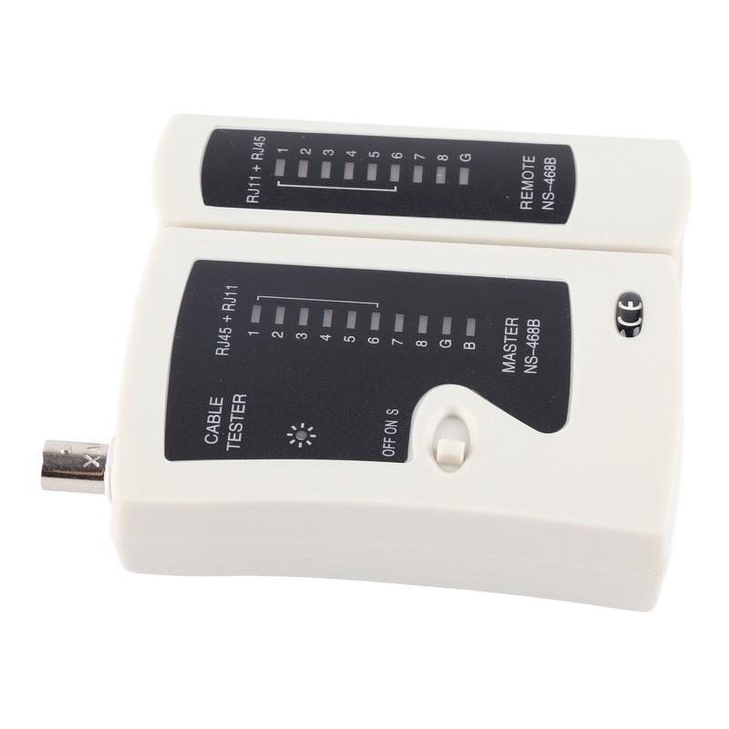 NS‑468B BNC Network Cable Tester Universal Rj45 Rj11 Wire Testers