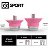 55 Sport World Cup Metal-Tipped Replacement Football Studs - 12