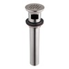 Artiwell Grid Drain Strainer Assembly With Overflow for Bathroom Sink,