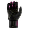 MARUCCI Blacksmith V2 Youth Batting Gloves, Black/Pink, YM