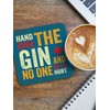Brainbox Candy - Funny 'Hand Over Gin Coaster' - Small