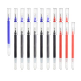 Volcanics Erasable Gel Ink Pens 20 Pack – 7 Black, 7 Blue, 6 Red Heat Erasable Gel Pens, Smooth Writing, No Refill Needed, No Smudge, for School, Office, Journaling, Note Taking