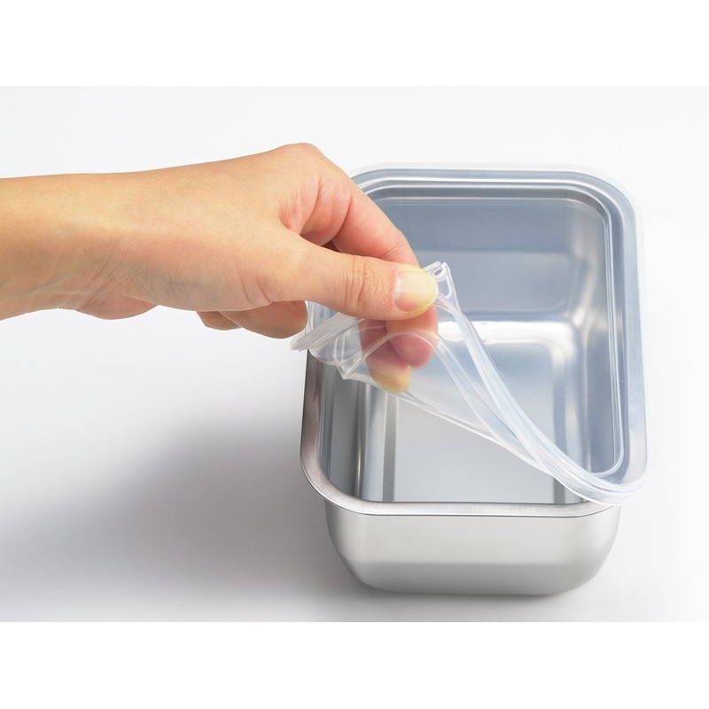 Gogi YJ2612 Stainless Steel Storage Containers, Set of 2