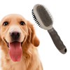 Massage brush for medium and large dogs, 2 in 1