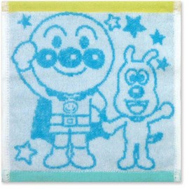 Nasto Corporation Anpanman Jacquard Mini Towel, Anpanman & Cheese 834739