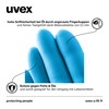 uvex U-FIT FT Disposable Gloves - Pack of 100 Nitrile
