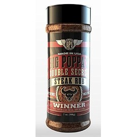 Big Poppa's OW86161-C Double Secret Steak Seasoning, 14 oz. - Quantity 1