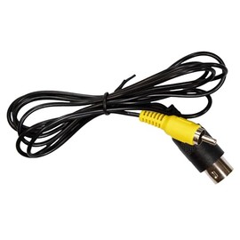 Gringo Gadgets Video/Monitor/TV Cable for TRS-80 Model 1, 5-Pin DIN to RCA, Connects TRS-80 Model I to Any TV/Monitor with RCA (Composite Video) Input (1.5m (5 feet))