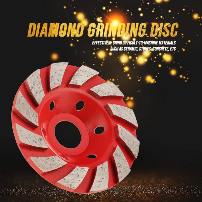 1 Piece 100mm Diamond Segment Grinding Wheel for Granite Masonry