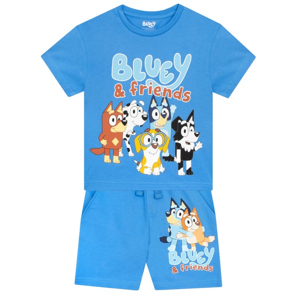 BlueY Outfit Set | Bingo Summer Two Piece | Cotton