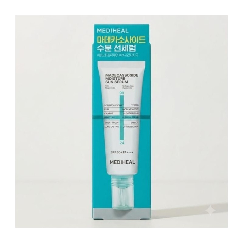 Mediheal Madecassoside Moisture Sun Serum (SPF 50+) 50ml x 2