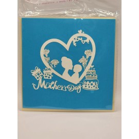 Pop Up Happy Mothers Day Greeting Card  #40