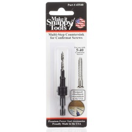Snappy Tools 5 x 40 Confirmat Countersink #43540