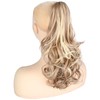 BOBIYA 13 Inches Claw Clip in Loose Curly Synthetic Wrap